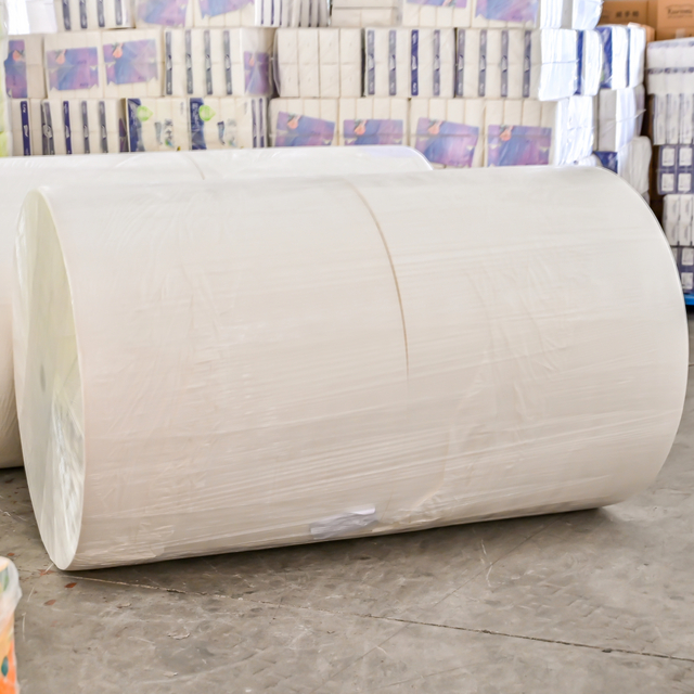 2-Ply Soft Water Disolved Virgin Wood Pulp Jumbo Roll 