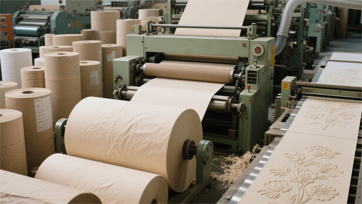 Tissue paper production line2