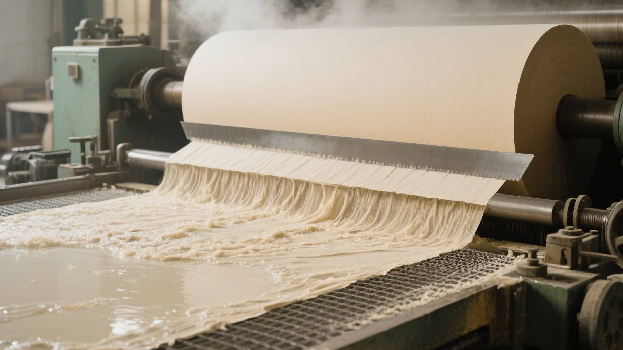Tissue paper production line1